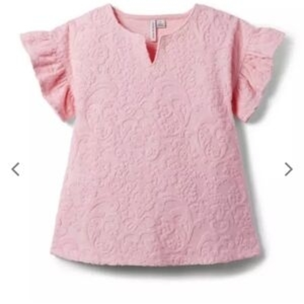 3 For $18 Janie and Jack Pink Textured Swimsuit Coverup